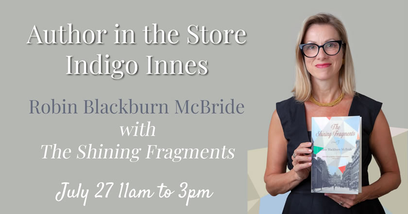 Author-in-store-Indigo-Robin-Blackburn-Mcbride-Jul-27-19
